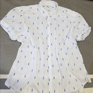 Retro style button front shirt